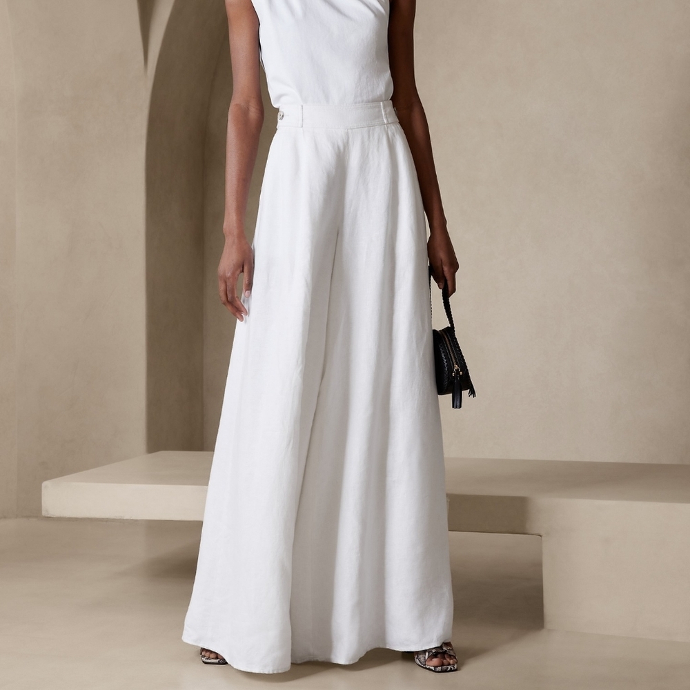 COPY - COPY - COPY - Gorgeous  Minna Wide Leg Linen Pants